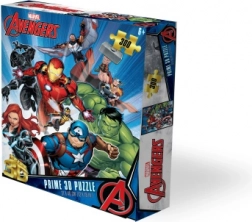 3D puzzle Avengers – 200 dílků