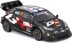 Bburago 1:43 Toyota GR Yaris Rally1 Hybrid – sběratelský model v dárkové krabičce