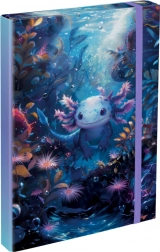 Desky na sešity A4 Axolotl