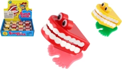 Skákací natahovací zuby 5 cm, různé barvy