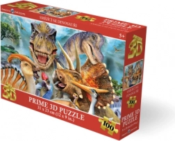 3D puzzle Dinosauří selfie 100 dílků