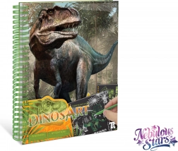DinosArt vyškrabovací deníček