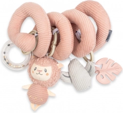 Spirálová hračka na postýlku NEW BABY Lama 23 cm