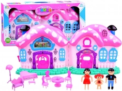 Kouzelný rozkládací domeček s nábytkem