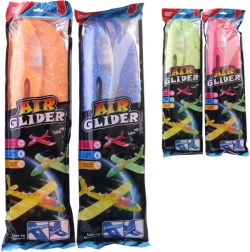 pěnové házecí letadlo air glider – lehký kluzák pro venkovní zábavu