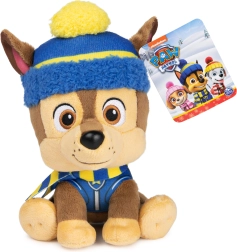 Plyšový Chase z Tlapkové patroly v zimní čepici 18 cm
