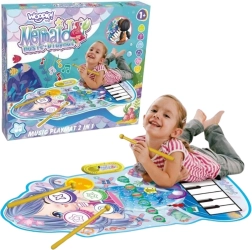 hudební podložka 2v1 s motivem mořské víly woopie