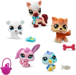 Hasbro Littlest Pet Shop zimní sada zvířátek 5 ks