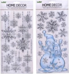 Dekorace na zeď nebo okno Vánoce