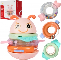 Věž s hudbou včelka – interaktivní hračka pro miminka