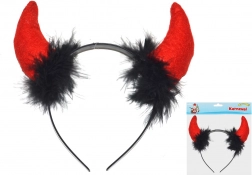 Plastové čertovské rohy pro karneval