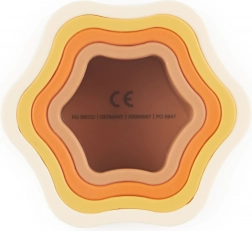 Bieco silikonová stohovací květina Chocolate Bliss