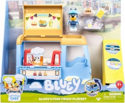 sada figurek bluey food truck
