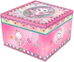 Klasická hrací skříňka – kočka balerína