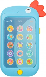Vzdělávací dětský telefon BABY MIX modrý