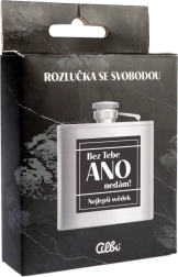 Placatka Výbava muže – nerezová kapesní láhev