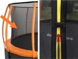 Vnitřní ochranná síť k trampolíně 12 ft Lean Sport Best (366 cm) - 1 kus