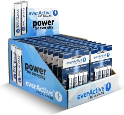 Baterie AA LR6 everActive Pro Alkaline – balení 96 ks