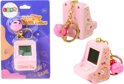 Elektronická hra Tetris kapesní přívěsek růžová