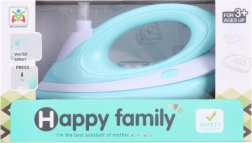 Dětská plastová žehlička na baterie s vodním rozprašovačem