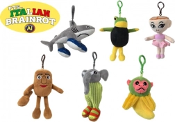 Plyšový přívěsek Brainrot 10 cm