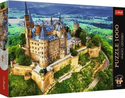 Puzzle TREFL Premium Plus Photo Odyssey – hrad Hohenzollern, Německo (1000 dílků)