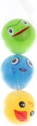 Měkké míčky pro nejmenší Happy World, 3 ks