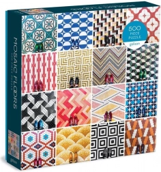 Galison puzzle Mozaikové podlahy 500 dílků