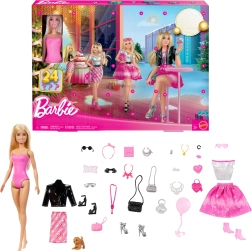 Barbie módní adventní kalendář s panenkou a doplňky