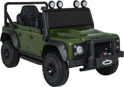 Dětské elektrické autíčko LAND ROVER Defender 110 SVX Concept – Zelená