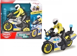 Policejní motocykl s jezdcem 17 cm