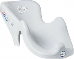 Koupací lehátko do vaničky – sova, šedé