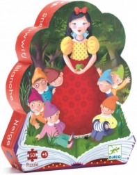 Panoramatické puzzle Sněhurka 50 dílků Djeco