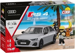 Stavebnice COBI Audi RS4 Cycling Madness v měřítku 1:35