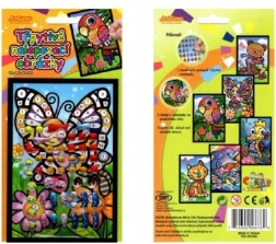 Třpytivý nalepovací obrázek 15 x 10 cm