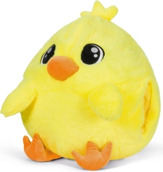 Cozy Noxxiez hřejivý plyšový polštář 3 v 1 – kuřátko