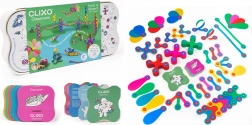 Clixo Classroom magnetická stavebnice 100 dílků