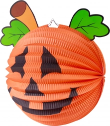 Halloweenový lampion ve tvaru dýně 25 cm