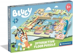 Podlahové puzzle s interaktivním perem BLUEY, 24 dílků