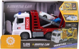 Pracovní auto 1:24 plastové na baterie