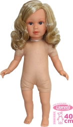 Realistická panenka Lucia 40 cm s měkkým látkovým tělem
