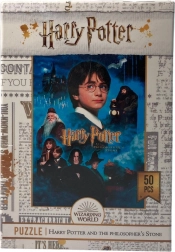 Mini puzzle HARRY POTTER – Kámen mudrců, 50 dílků