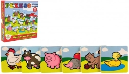 Dřevěné pexeso – moje první zvířátka TEDDIES