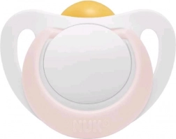 Latexový dudlík NUK Star 0–6 měsíců růžový