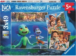 Disney Pixar: Luca puzzle 3x49 dílků