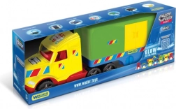 Pojízdný Magic Truck Basic Kontejner Wader – svítící nákladní auto