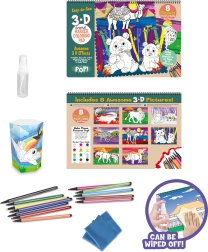 Stíratelné omalovánky 8 obrázků