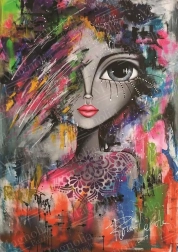 Puzzle Chaotická kráska 1000 dílků MAGNOLIA