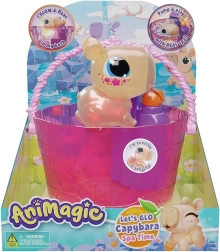 Animagic kapibara spa time svítící interaktivní hračka do vody