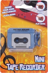 přívěsek na klíče kazetový přehrávač s efekty 5,5 cm
